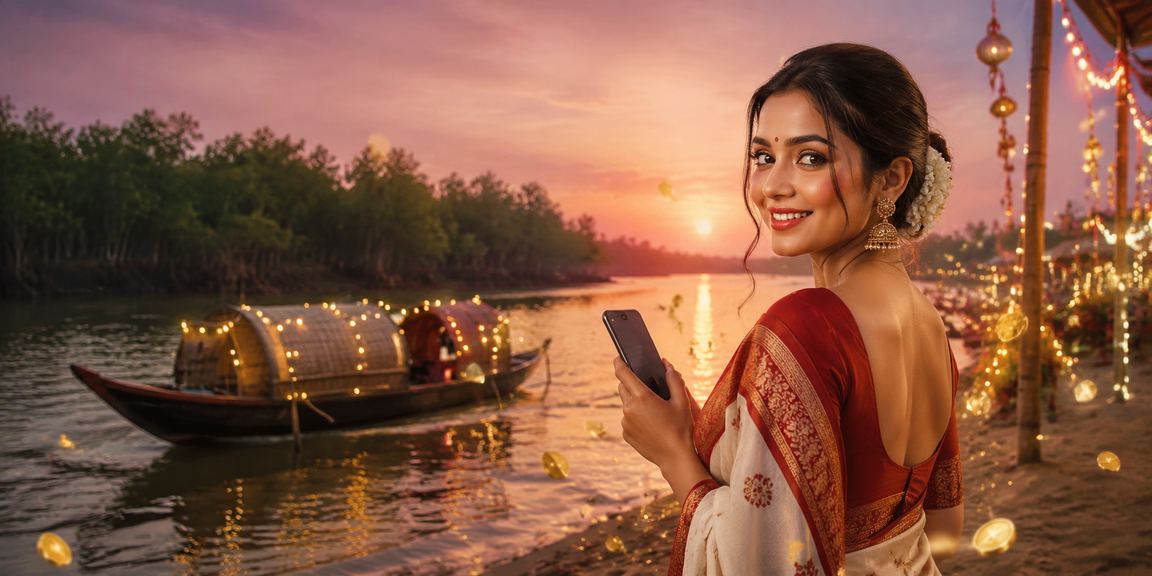 সুন্দরবন অঞ্চলে পহেলা বৈশাখে মোবাইল পেমেন্ট ব্যবহার